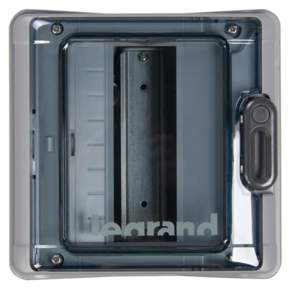Legrand Modulaire verdeeldoos RN65, 1x8, wandmontage, IP65, transparante deur