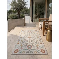 Outdoor-Läufer Niederflor Creme 80x150 cm - LIMMAT   Kadima Design