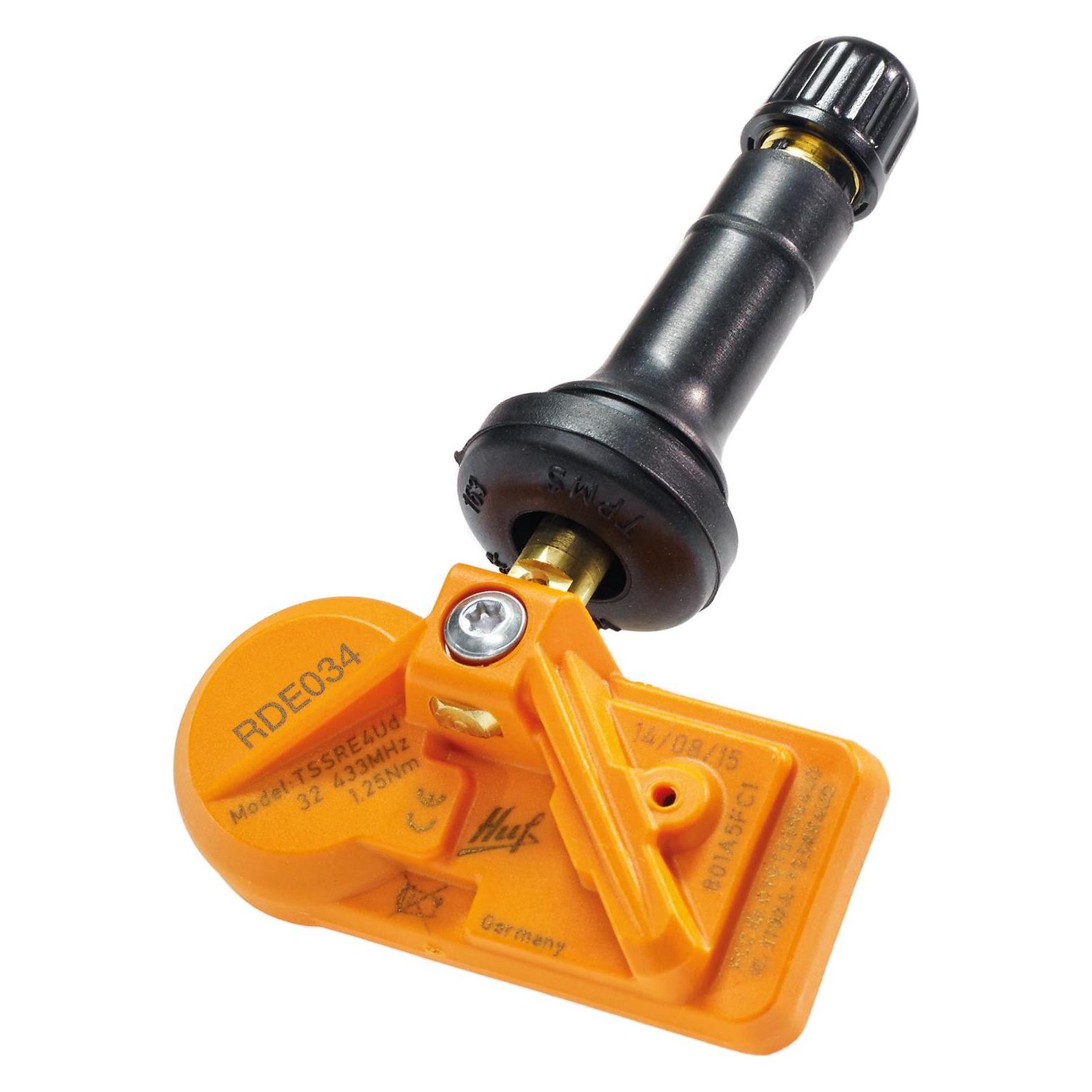 Huf Sensor Reifendruckkontrollsystem RDE034 komplett mit Ventil RDV041 (43473000)