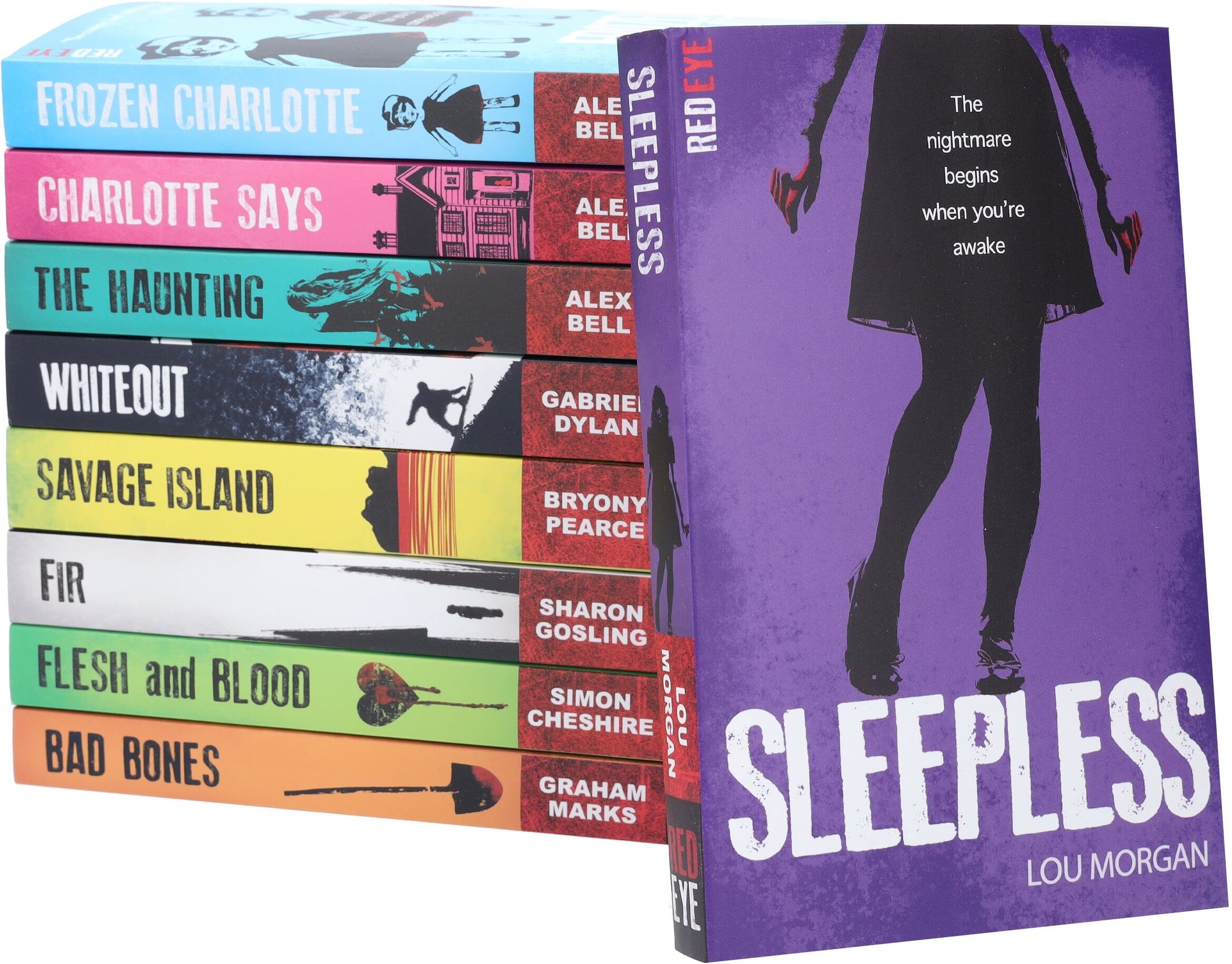 Red Eye Horror Series 9 Books Collection Set - Ages 13-16 - Paperback Stripes (Little Tiger Press Group)