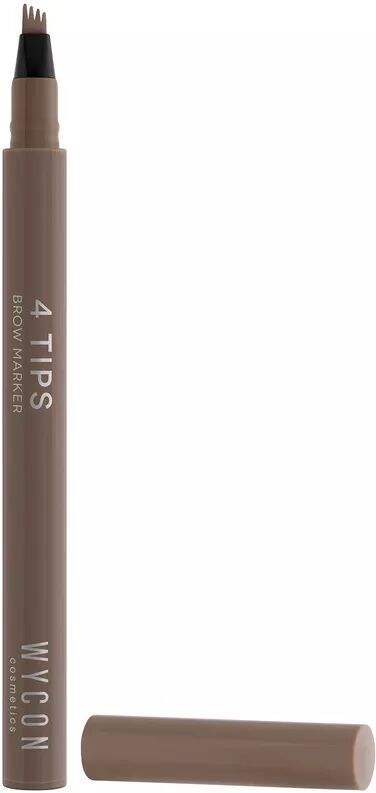 WYCON - 4 Tips - Brow Marker,  BROWN