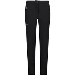 CMP Campagnolo, Mädchen, Outdoorhose, Mädchen Stretch-Polyester Wandernhose (98), Schwarz