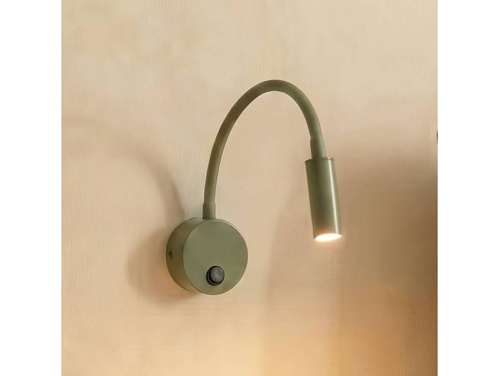 Wandleuchte Lagos TK Lighting, dimmbar, grün, für Schlafzimmer, Metall
