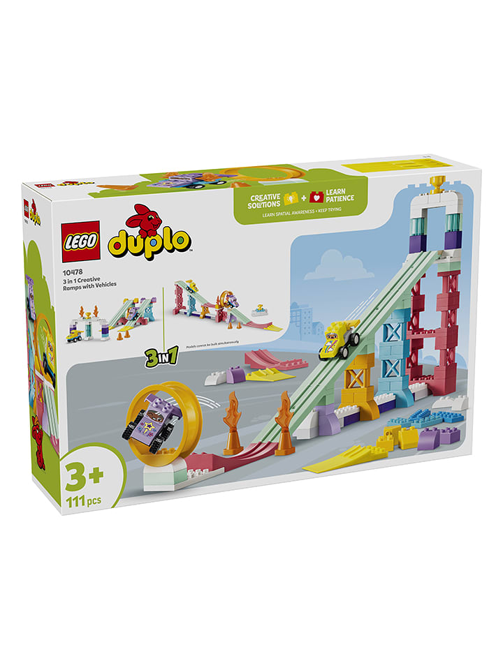 LEGO® DUPLO®: Kreative Sprungschanzen - ab 3 Jahren - onesize