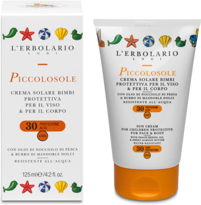 L'Erbolario Piccolosole Children's Sun Cream SPF 30 125 ml