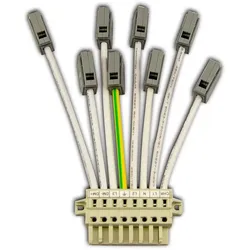 ISOLED Zubehör für FastFix LED Linearsystem - Einspeiseadapter 8-polig, 15A ISO-113932