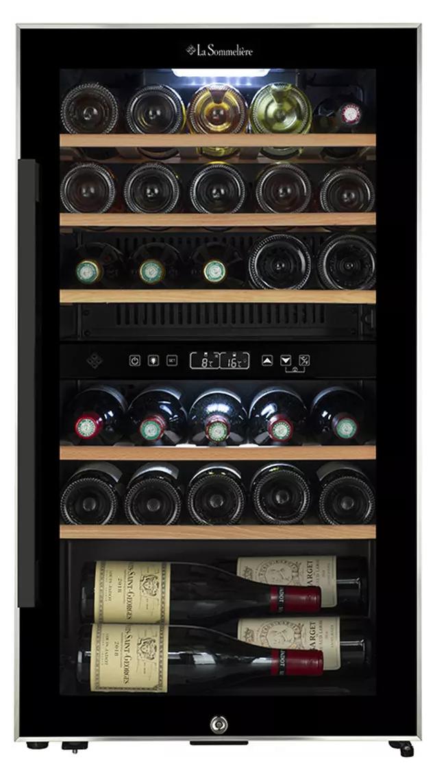 La Sommelière ECS312Z, Freistehend, 29 Flasche(n), 65 W, G, Innenbeleuchtung, Schwarz