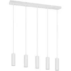 Trio, Pendelleuchte, 367700531 Soka GU10 Pendelleuchte 5-fach ⌀5,5cm Weiss Matt (GU10)