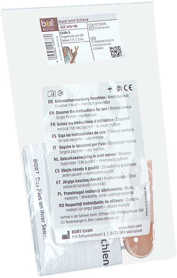 Bort Stacksche Schiene Größe 5 haut