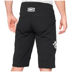 100%, Herren, Velohosen, R-Core-X (M), Schwarz, Weiss