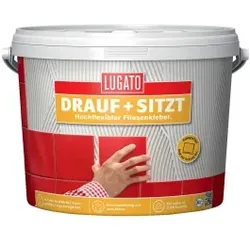 Lugato Fliesenkleber Drauf und Sitzt 1kg lösemittelfrei