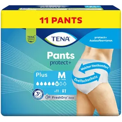 Tena Pants Plus Protect+ Medium Inkontinenzpants Kleinpackung 11 Stück
