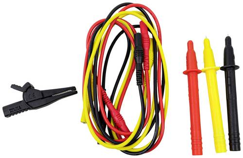 Testboy Messleitungssatz TV 410 N Messleitungs-Set Rot, Gelb, Schwarz 1 Set