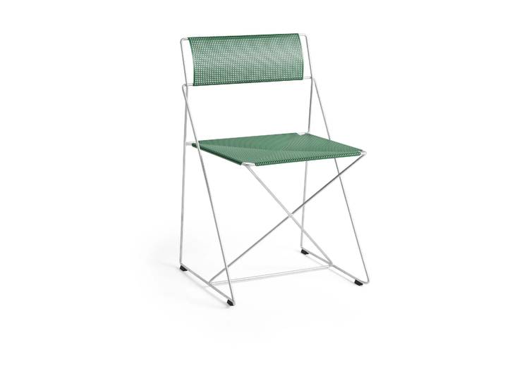 HAY X-Line Indoor Outdoor Stuhl Leek green-hot galvanised