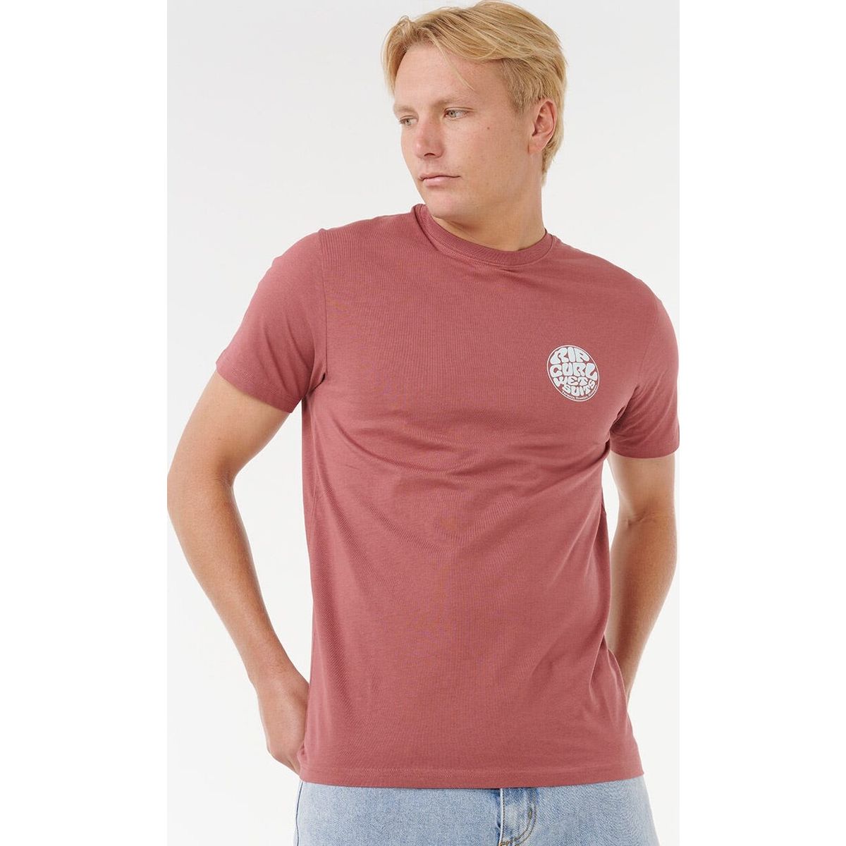 RipCurl Wettie Icon Tee apple butter (9373) S 0QAMTE_9373_S