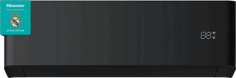 Aire acondicionado Split 1 x - Hisense Uni Pure HB35, 3000 fg/h, Wi-Fi, Filtro Hi Nano, IA Smart, Negro