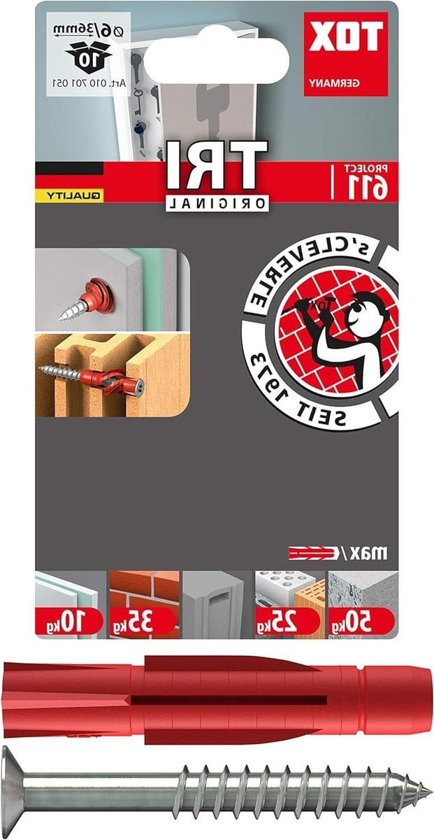 Multifunctionele universele pluggen blauw - 10 stuks