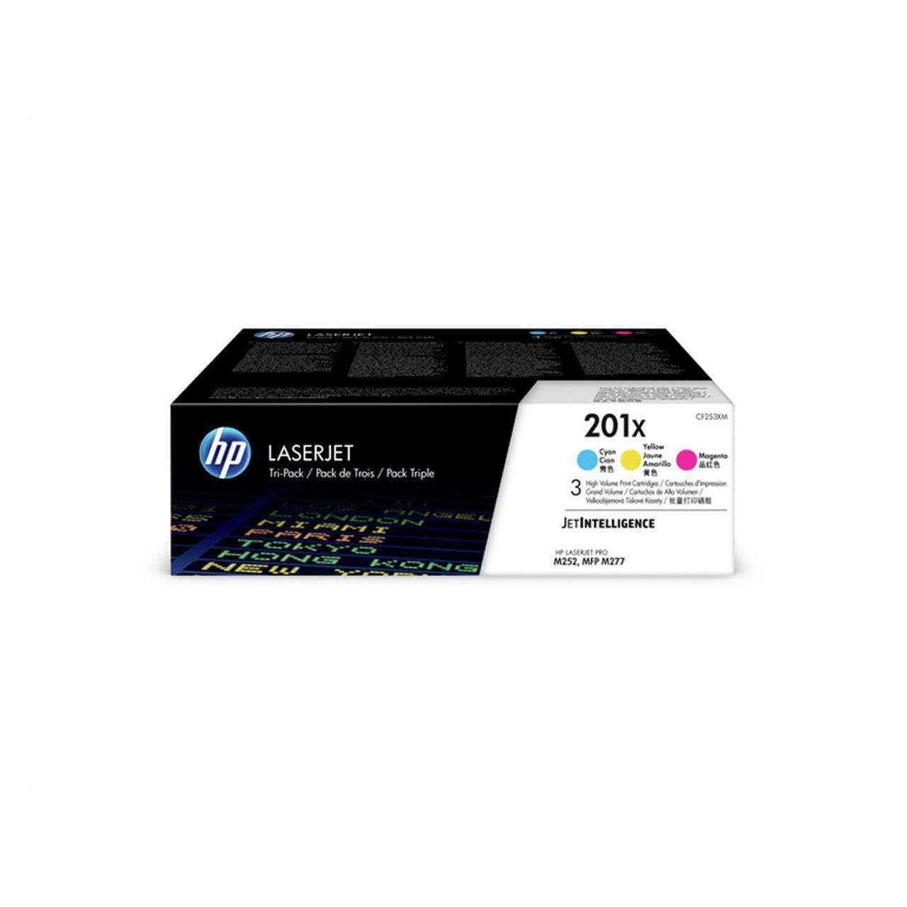 HP 201X Tri-Pack (C, M, Y) (CF253XM)