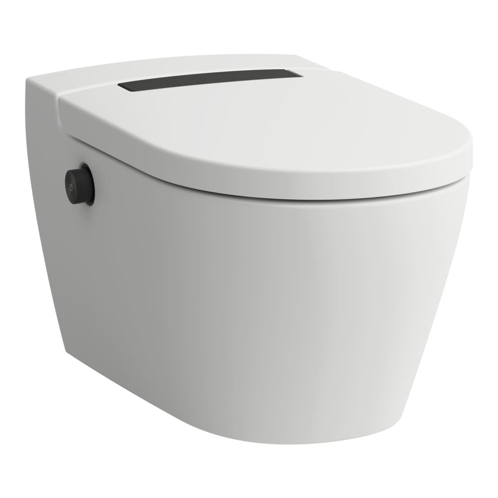 LAUFEN CLEANET AURIA, PLUS version, Dusch-WC wandhängend, silent flush, spülrandlos titanschw. Matt H8208417650001