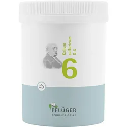 Biochemie Pflüger Nr. 6 Kalium Sulfuricum D6 250 G