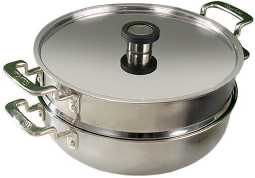 Robert Welch 316 Series Cookware 28cm 2 Piece Steamer Set