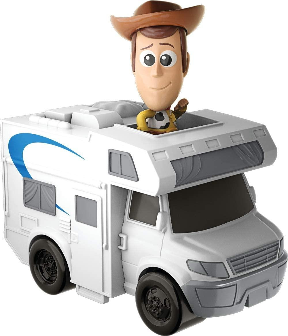 Mattel Toy Story 4 Woody Camper Caravan Speelfiguur en Speelgoedauto