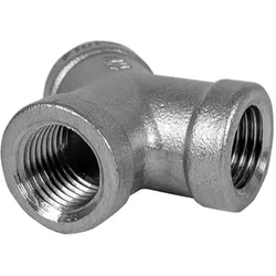 Edelstahl Gewindefittings Y-Verteiler, IG (Ausführung: 1 1/4''IG)