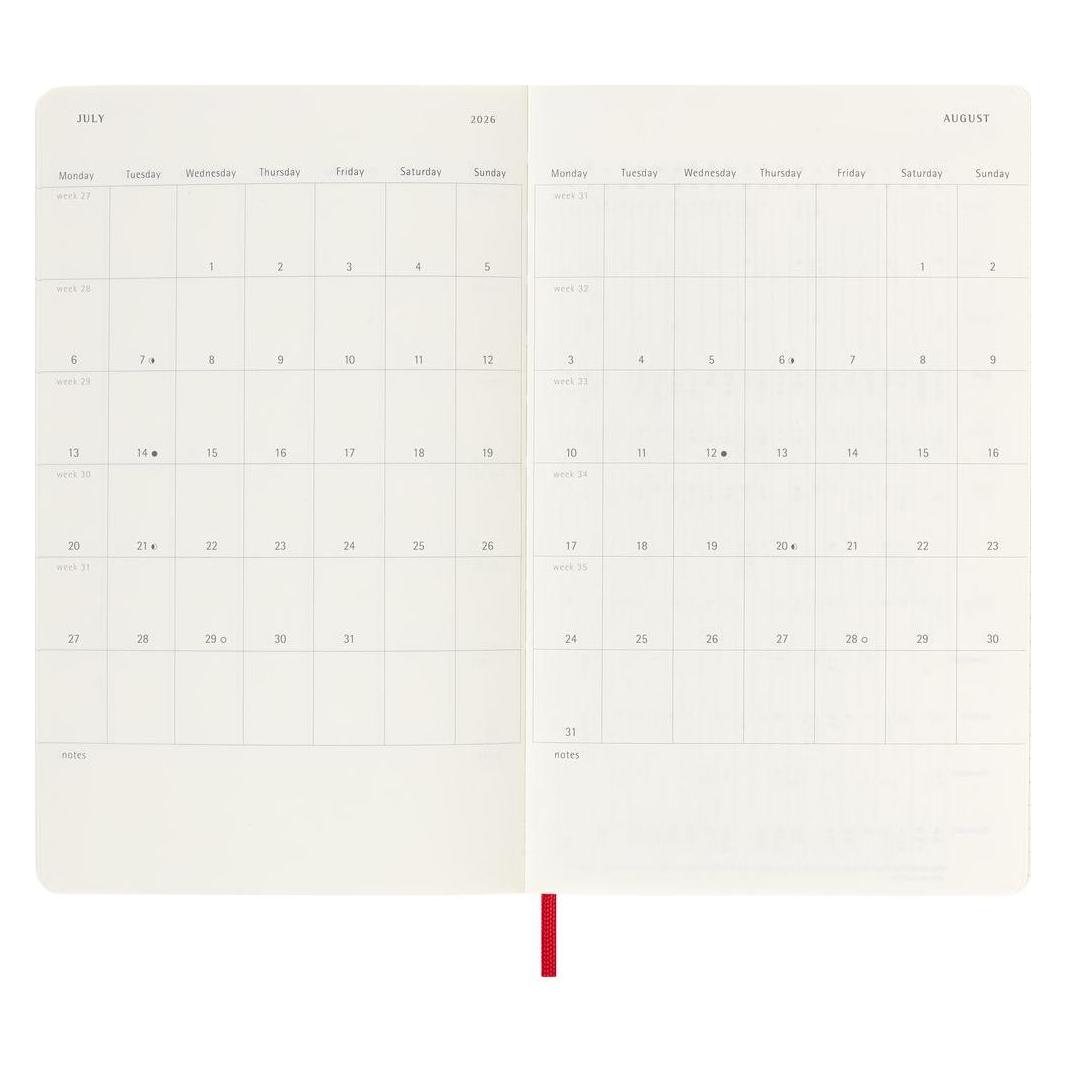 Moleskine Wonk (A5, 1 Woche / 1 Seite) (8056999275433)