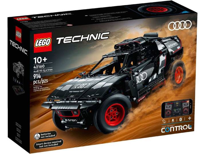 LEGO® LEGO® Technic 42160 Audi RS Q e-tron Konstruktionsspielsteine, (914 St)