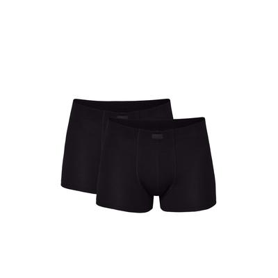 Boxer JOOP "Everyday", Herren, Gr. M, schwarz, Jersey, Obermaterial: 95% Baumwolle, 5% Elasthan, körpernah, Unterhosen, ohne Eingriff, Cotton-Mix