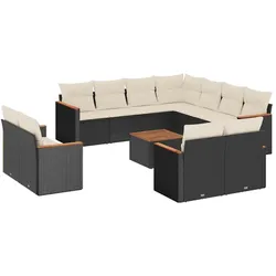 vidaXL, Gartenlounge, Kaburen (With table)