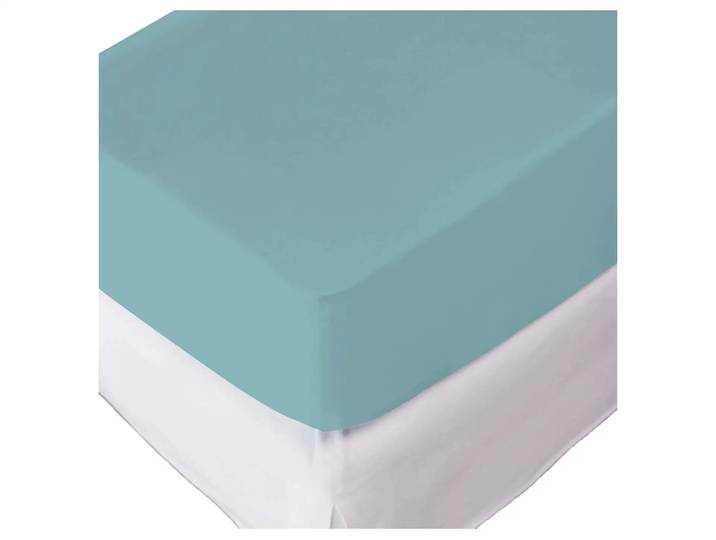 Fixleintuch für Topper Jersey Aqua Kremer Leon AG / Farbe: Aqua / Material: