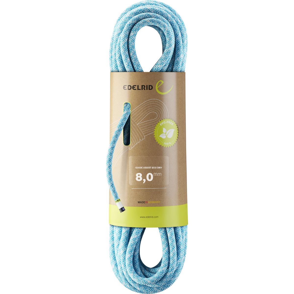 Edelrid Guide Assist Eco Dry 8,0 mm icemint (329) 30 M 713910303290