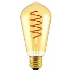 LED Filament Vintage Edison Lampe Birnenform ST64 5 Watt
