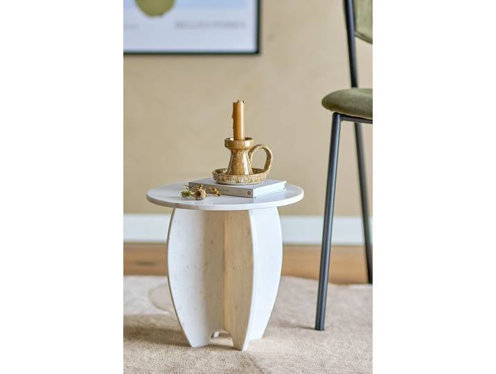 Socle Sendai 31 x 31 x 31cm Blanc