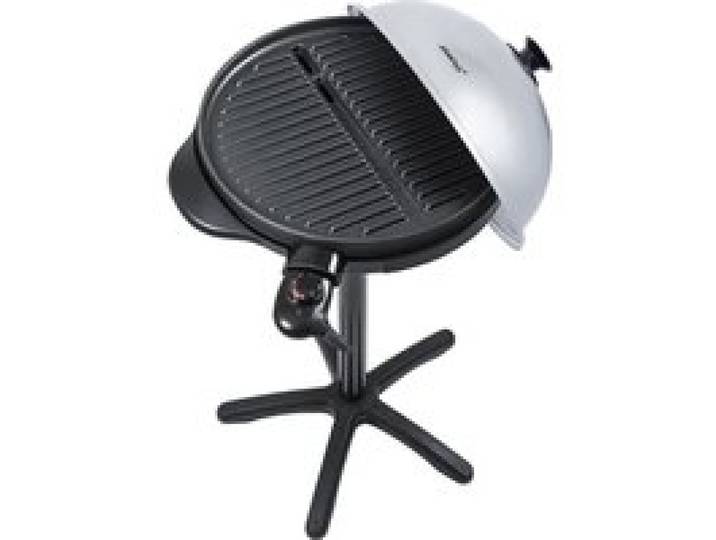 Barbecue électrique STEBA 062500 VG250 - Plaque de cuisson Ø40 cm - Noir et argent