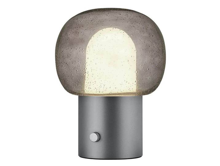 Iris LED Lampe de Table Gunmetal - Blomus - Salon / séjour - Aluminium