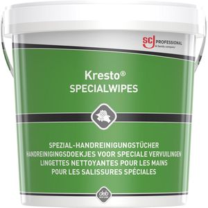 Kresto Reinigungstücher Special Wipes, feucht, für Hände, im Eimer 70 Tücher