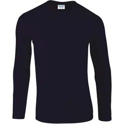 Gildan Herren Softstyle langarm T-Shirt 64400 navy L
