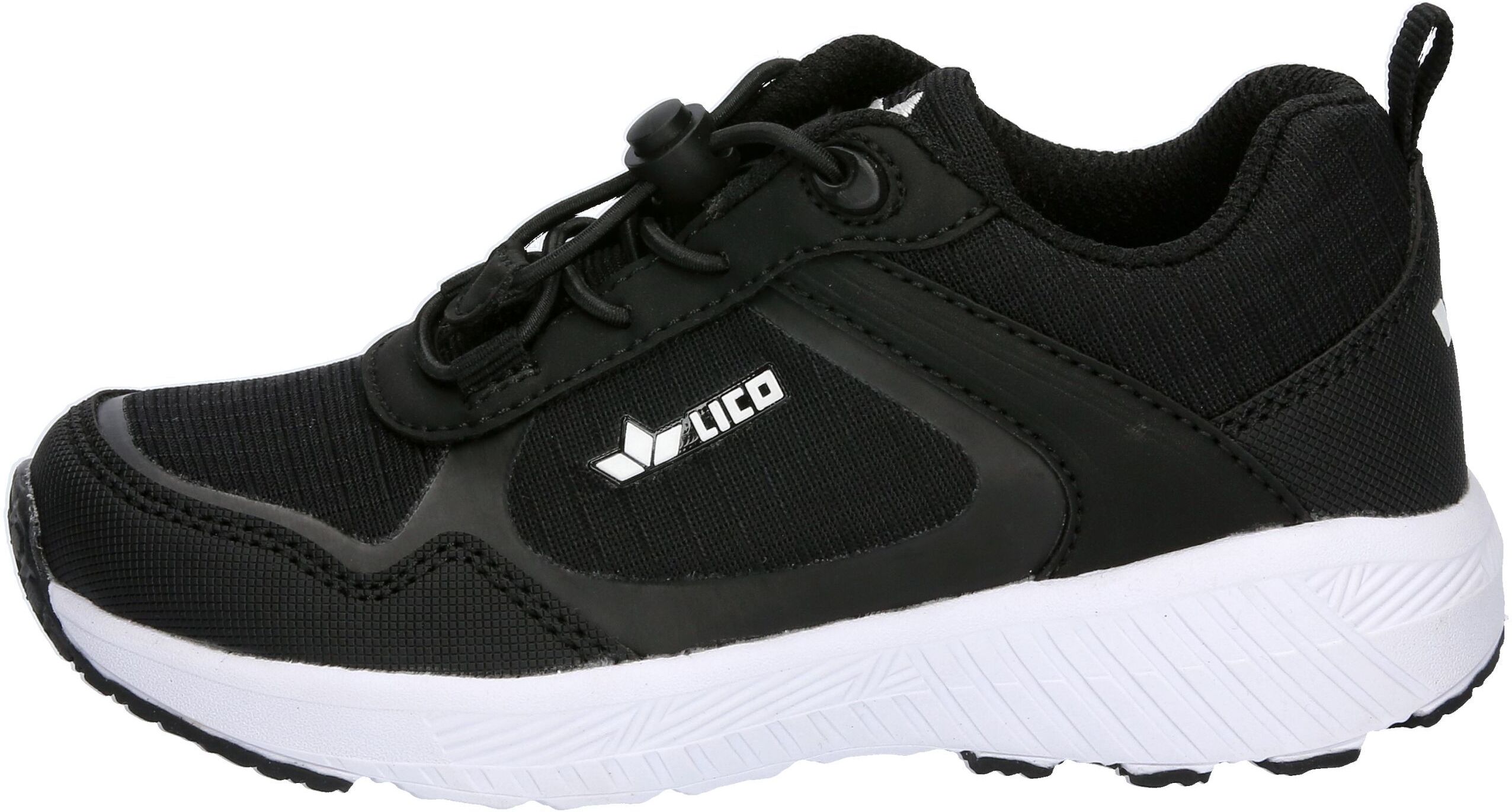 Sneaker LICO "Freizeitschuh Skylar", Jungen, Gr. 31, schwarz, Synthetik, Schuhe Sneaker schwarz 31