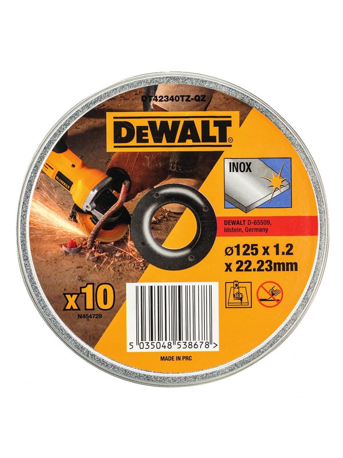 Dewalt Standard Grinding Disc (10 Pack)