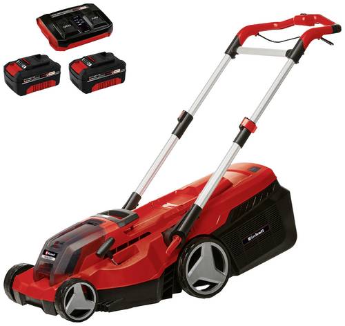 Einhell Professional Power X-Change RASARRO 36/38 (2x4 Ah) Akku Akku-Rasenmäher inkl. 2. Twincharger Ladegerät, inkl. 2. Akku 2