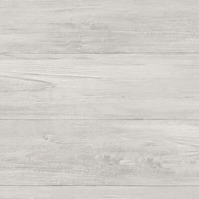 NuWallpaper Grey Wood Plank Peel & Stick Wallpaper - 216in x 20.5in x 0.025in