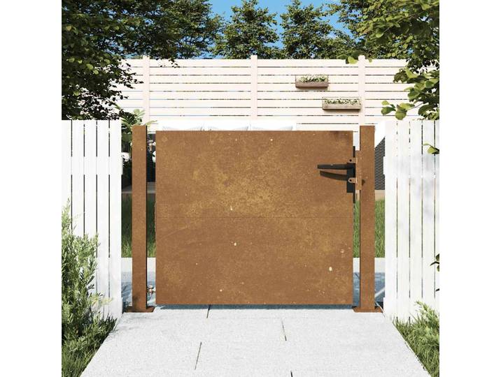 vidaXL Gartentor 100x75 cm Cortenstahl