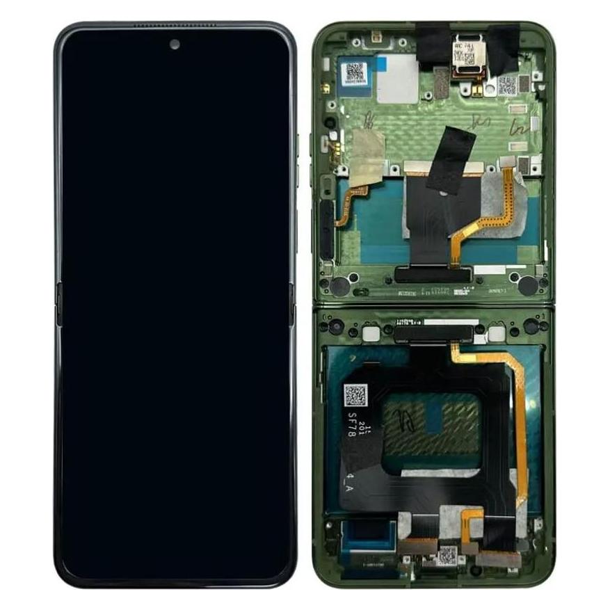 Motorola Razr 50 Ultra Display - Green (Display, Motorola Razr 50 Ultra) (5D68C24595)