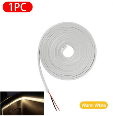 Inspire Essentials Flexible LED Ambient Light Strip For Tesla Model 3 Y S Interior Lighting warm White