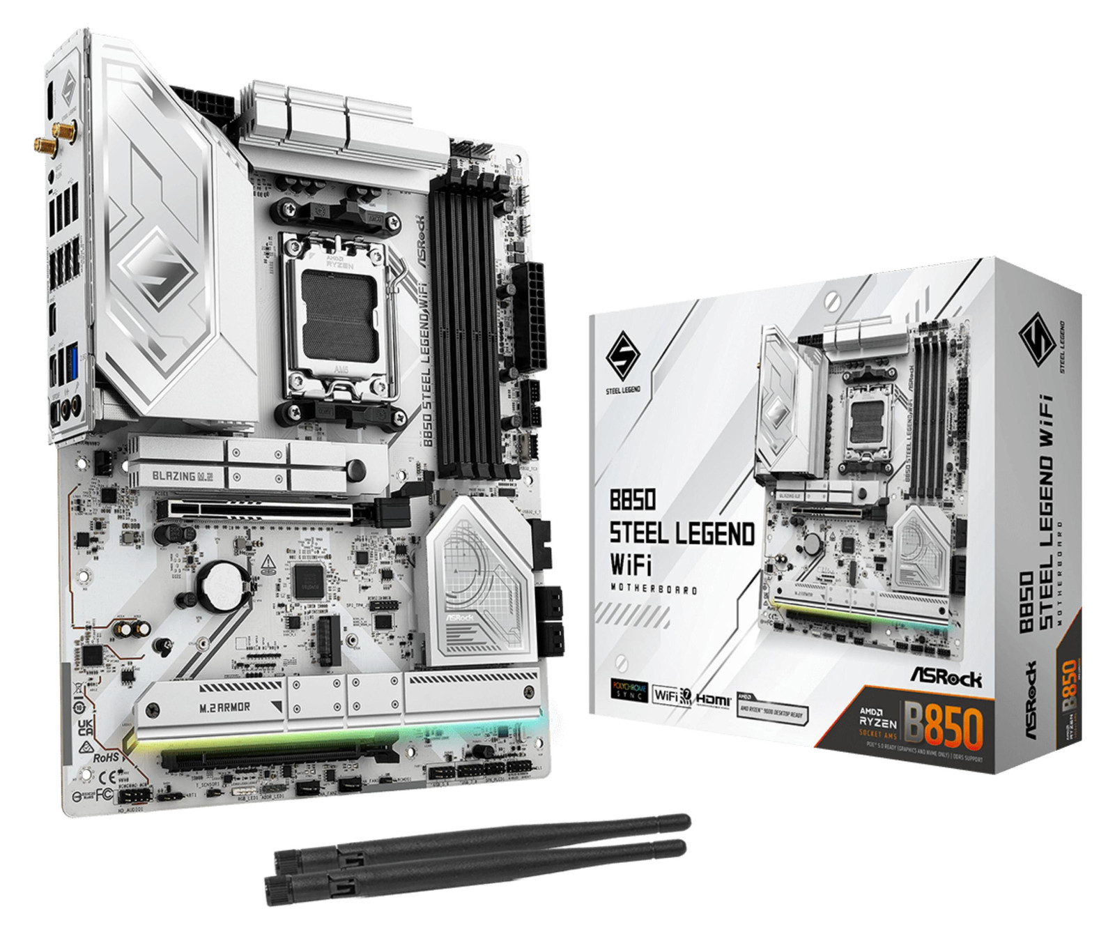 ASRock B850 STEEL LEGEND WIFI Motherboard