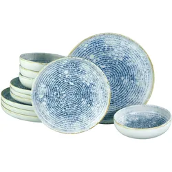 Tafelservice Uno Mykonos Multicolor, 12-teilig