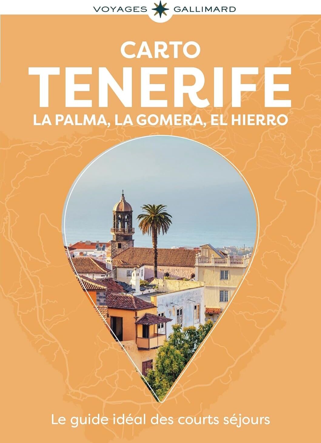 Gallimard Guide de voyage de poche - Tenerife, La Palma, La Gomera, El Hierro   Carto