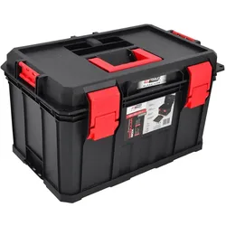 AW Tools, Werkzeugkoffer, AWTOOLS MODULAR BOX MIT FÄCHERN 530x355x310mm